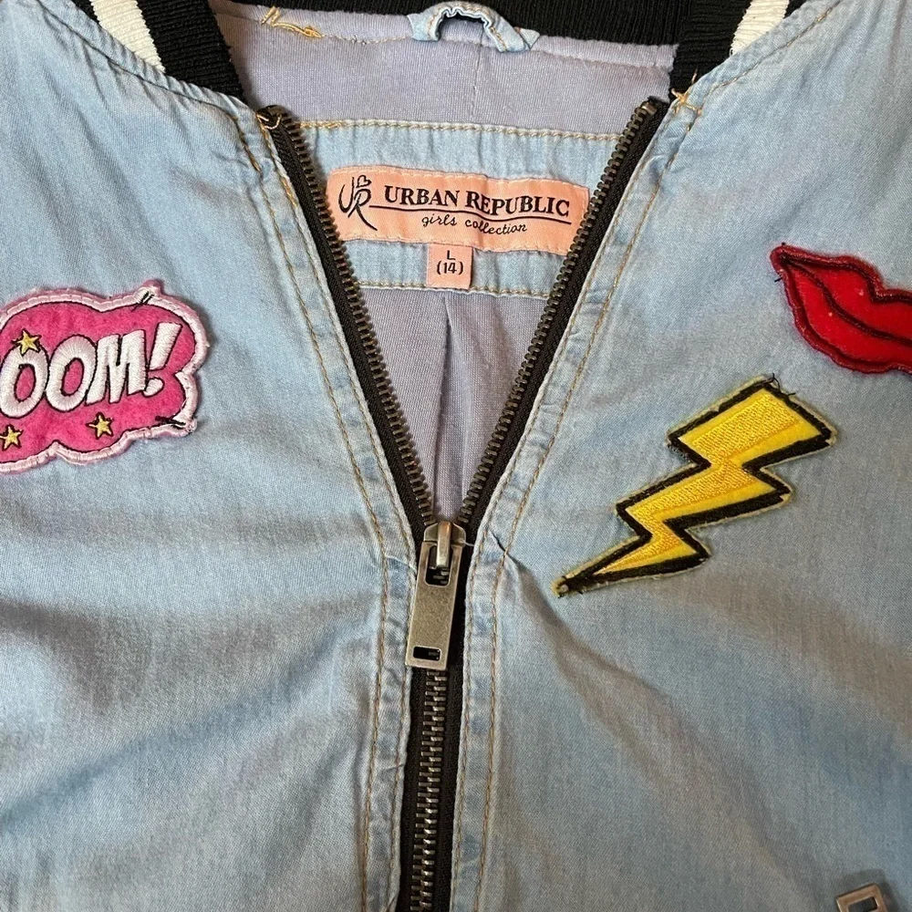 Urban Republic | Girls Bomber Jacket | L (14)